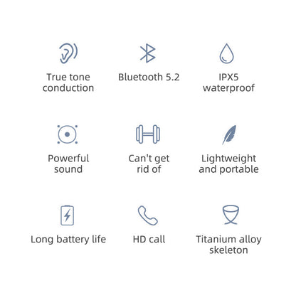 Sports Bone Conduction Headphones - Skittles Cottage