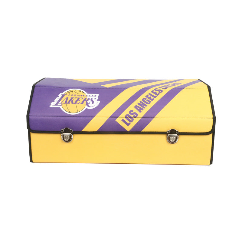 Lakers, the Black Mamba Forever Car Trunk Leather Storage Box