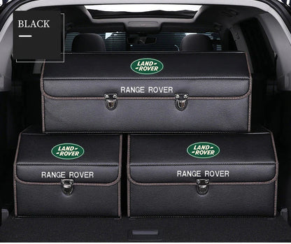 Customized Car Trunk Leather Storage Box - Skittles Cottage