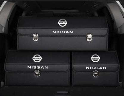 Customized Car Trunk Leather Storage Box - Skittles Cottage