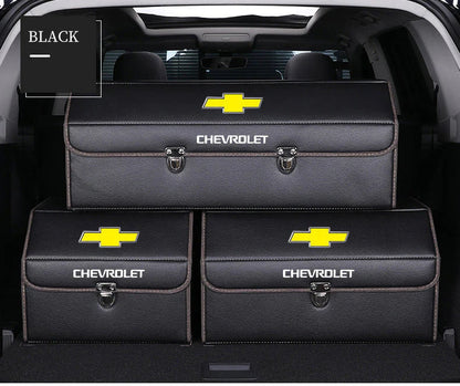 Customized Car Trunk Leather Storage Box - Skittles Cottage