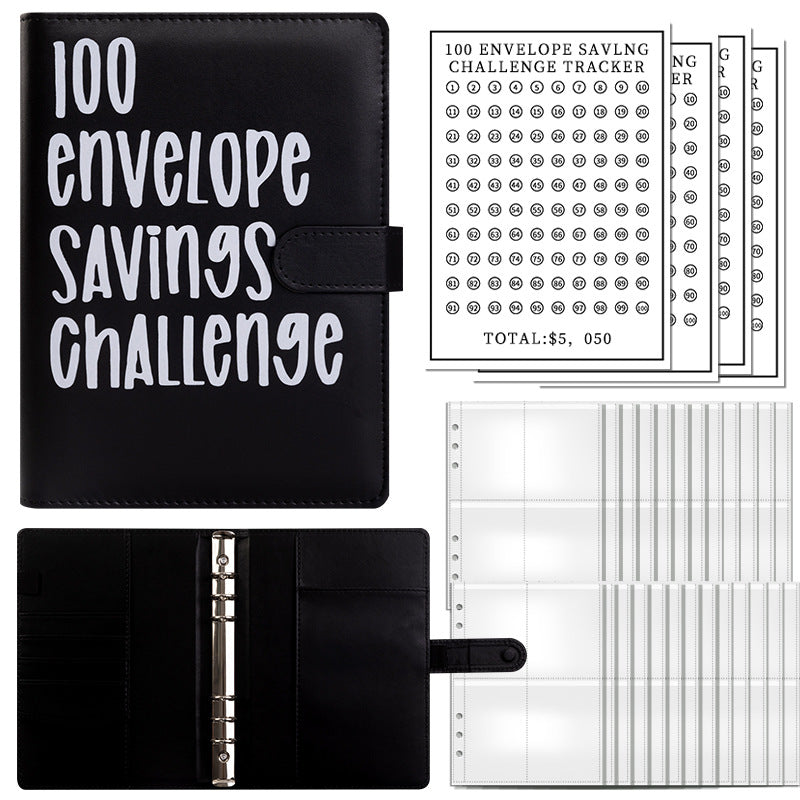 Custom 100 Envelope Challenge Binder - Organize Your Journey