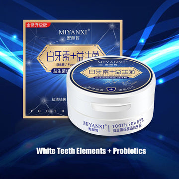 MIYANXI White Teeth Element + Probiotisches White Teeth Powder 