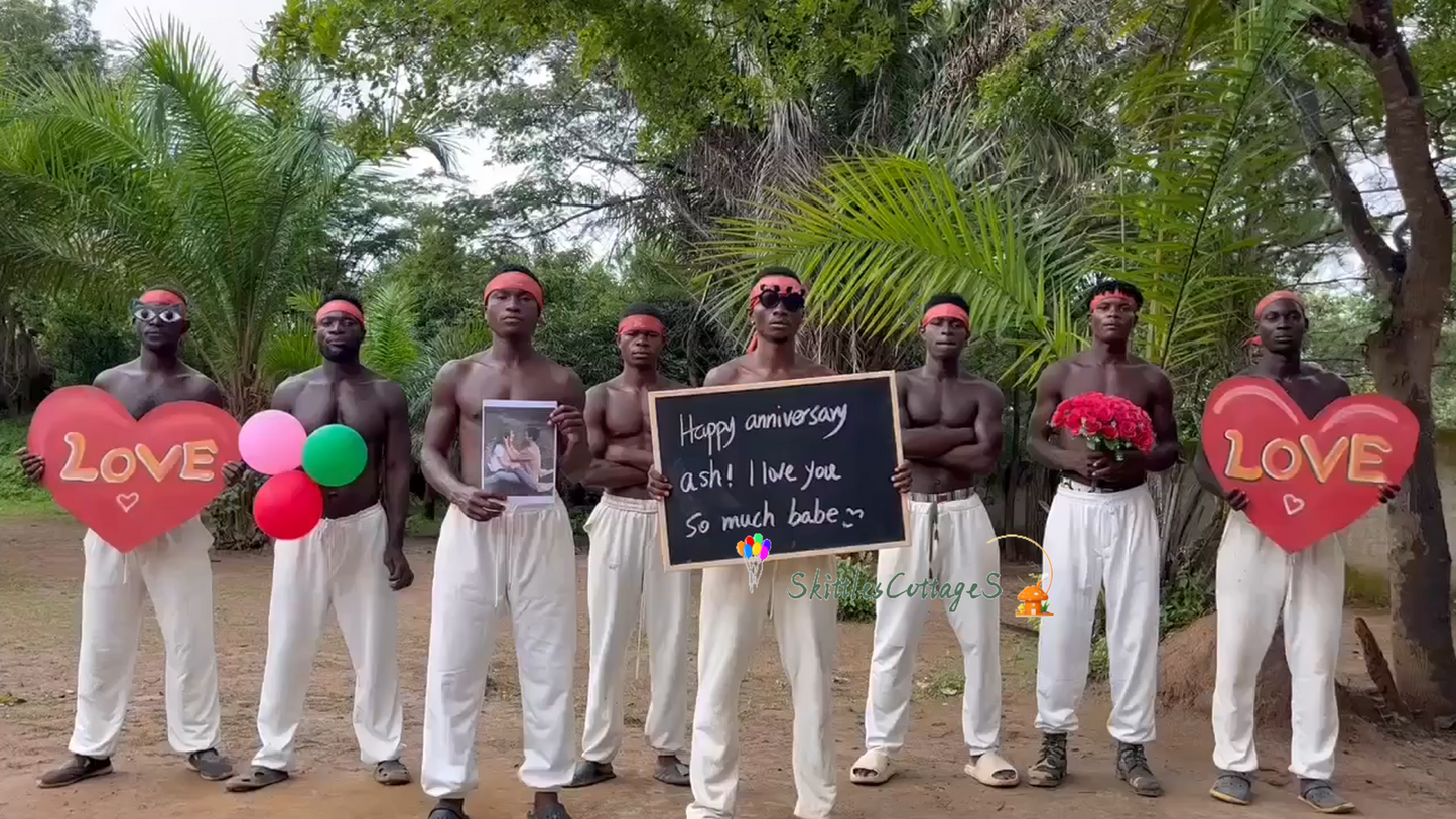 Greetings Video from Africa - Mango Boy - Skittles Cottage