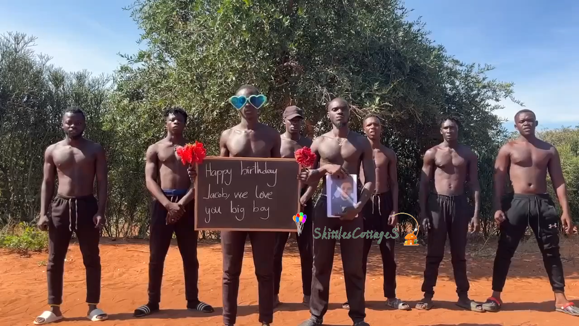 Greetings Video from Africa - Harmony Spirits - Skittles Cottage
