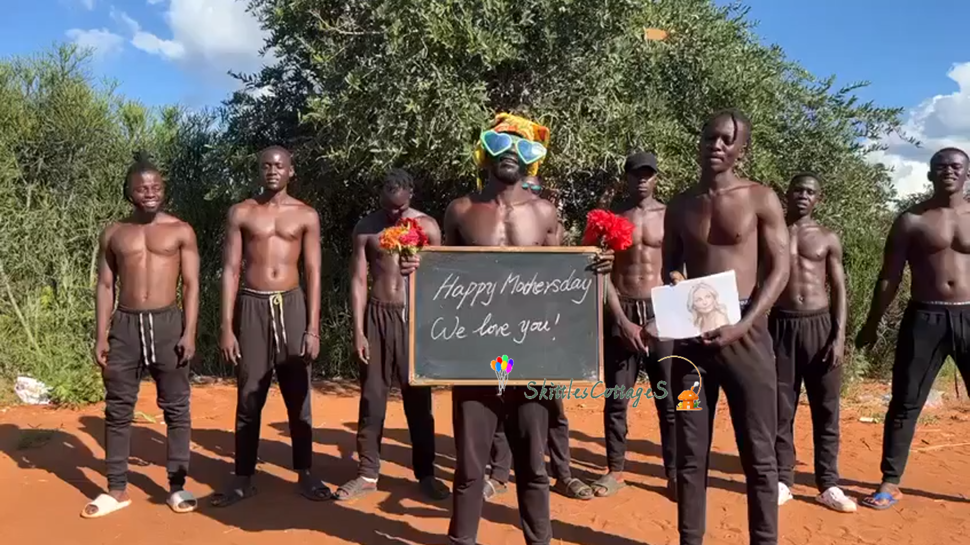 Greetings Video from Africa - Harmony Spirits - Skittles Cottage
