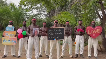 Vidéo de salutations d'Afrique - Mango Boy