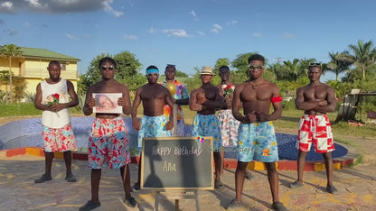 Vidéo de salutations d'Afrique - AfroSwim Groove