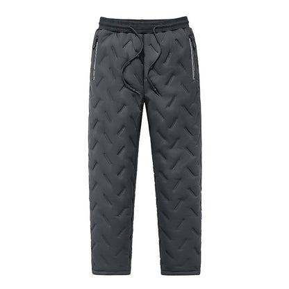 Pantalon de jogging unisexe doublé polaire en laine d'agneau