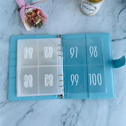 Custom 100 Envelope Challenge Binder - Organize Your Journey